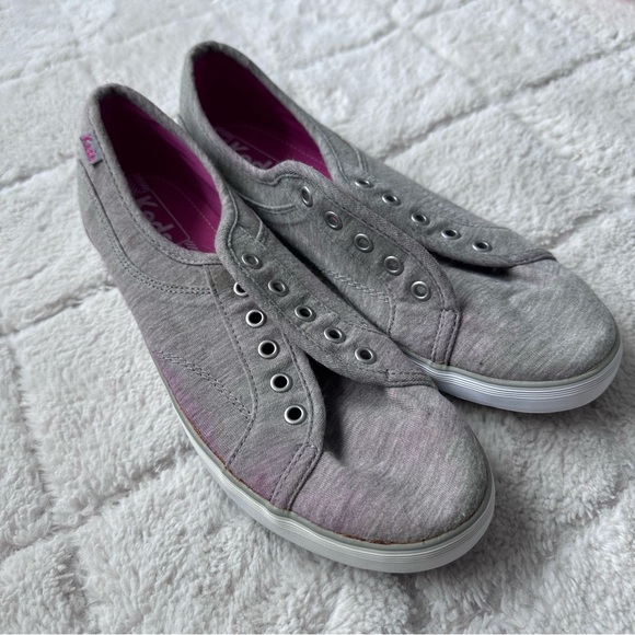 Keds | FLAWED Gray Coursa ltt fashion sneaker Gray | Size 7.5 - Picture 3 of 7